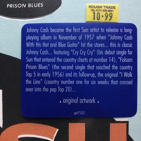 Johnny Cash – With His Hot And Blue Guitar LP vinyl record, image 5 of 6