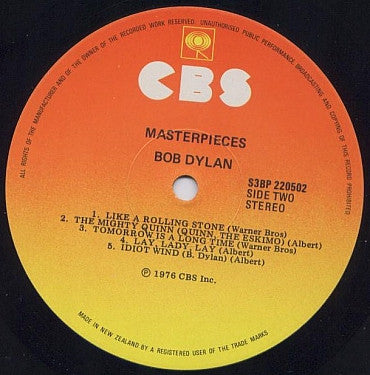 Bob Dylan – Masterpieces (3xLP) LP vinyl record, image 8 of 10