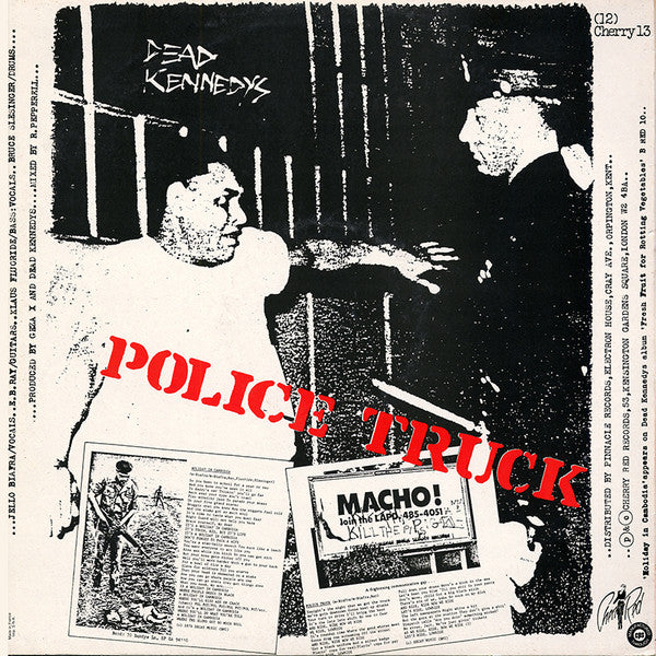 Dead Kennedys – Holiday In Cambodia 12" vinyl record, image 2 of 4
