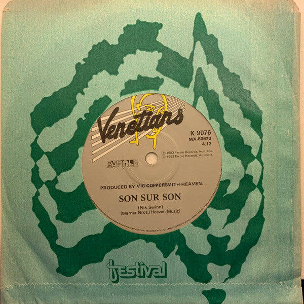The Venetians – Sound On Sound 7" vinyl record, image 4 of 4
