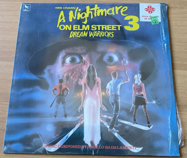 Angelo Badalamenti – A Nightmare On Elm Street 3: Dream Warriors (Original Motion Picture Soundtrack) LP vinyl record, image 1 of 3