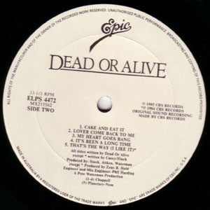 Dead Or Alive – Youthquake LP vinyl record, image 3 of 4