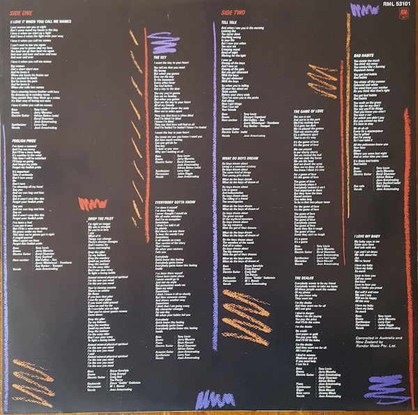 Joan Armatrading – The Key LP vinyl record, image 6 of 7