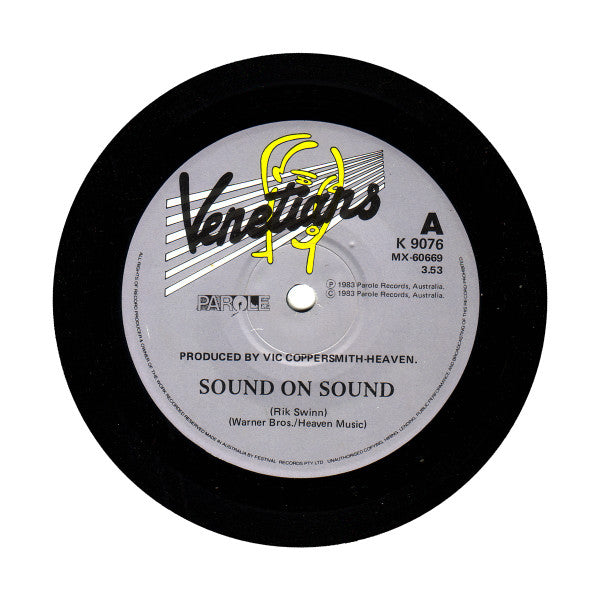 The Venetians – Sound On Sound 7" vinyl record, image 1 of 4