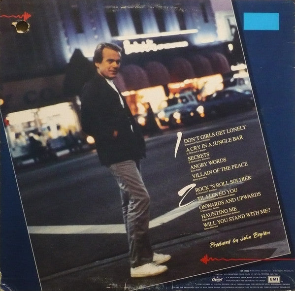 Glenn Shorrock – Villain Of The Peace LP vinyl record, image 2 of 3