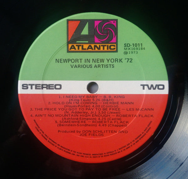 Various – Newport In New York '72 LP vinyl record, image 4 of 4