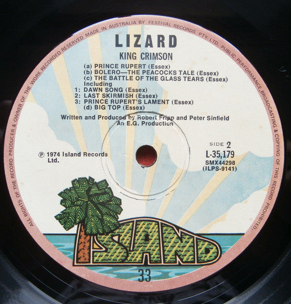 King Crimson – Lizard LP vinyl record, image 5 of 5