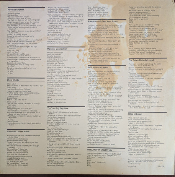 John Sebastian – John B. Sebastian LP vinyl record, image 10 of 10
