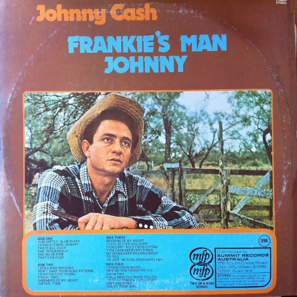 Johnny Cash – Frankie's Man Johnny (2xLP) LP vinyl record, image 2 of 6