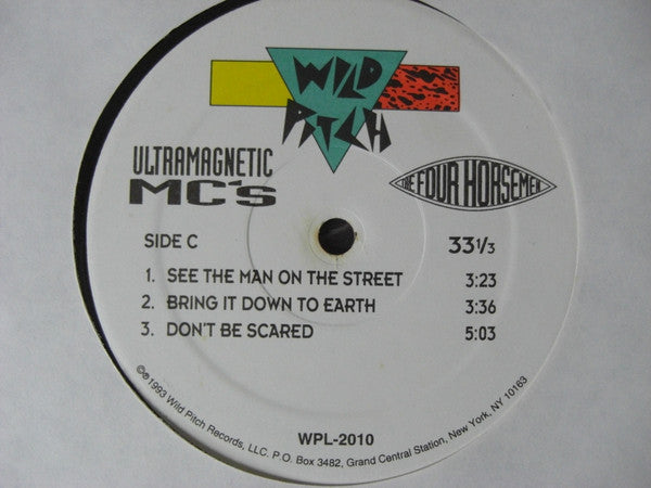 Ultramagnetic MC's – The Four Horsemen (2xLP) LP vinyl record, image 5 of 6