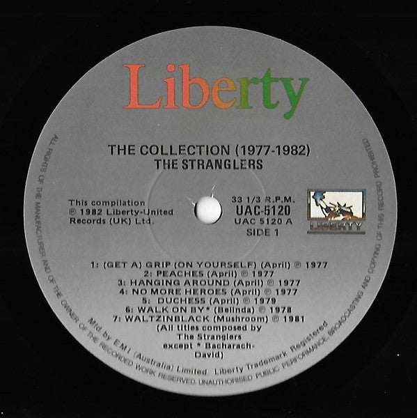The Stranglers – The Collection 1977 - 1982 LP vinyl record, image 3 of 4