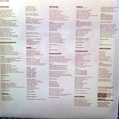 AC/DC – Fly On The Wall LP vinyl record, image 6 of 6
