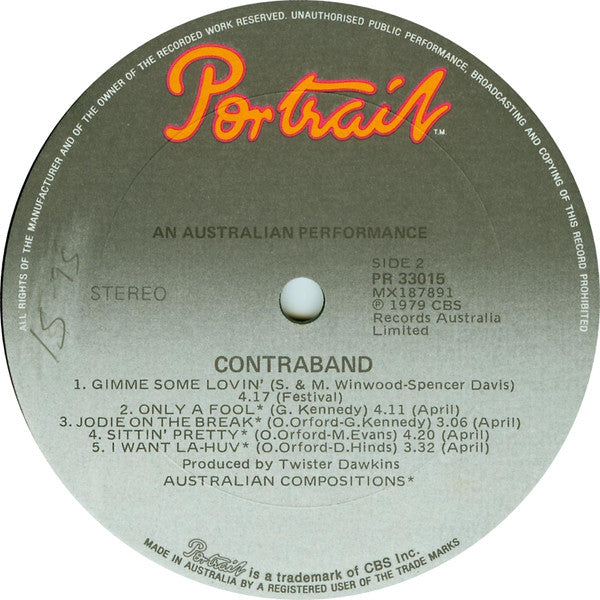 Contraband – Contraband LP vinyl record, image 4 of 6