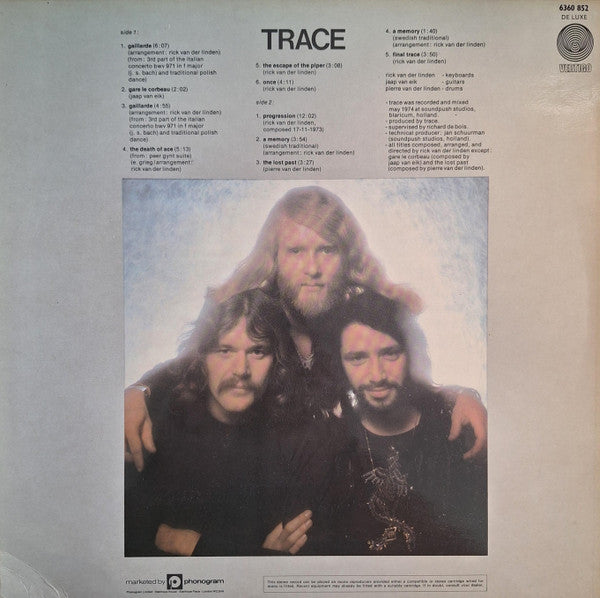 Trace – Trace LP vinyl record, image 2 of 4