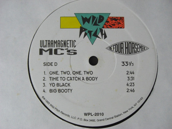 Ultramagnetic MC's – The Four Horsemen (2xLP) LP vinyl record, image 6 of 6