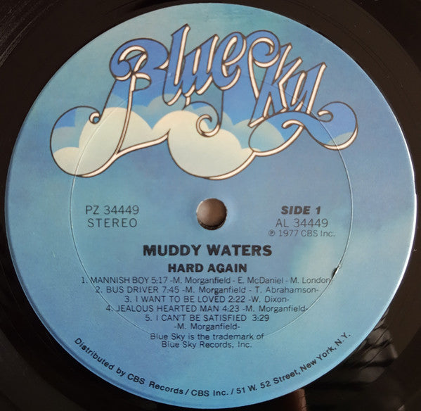 Muddy Waters – Hard Again LP vinyl record, image 3 of 5