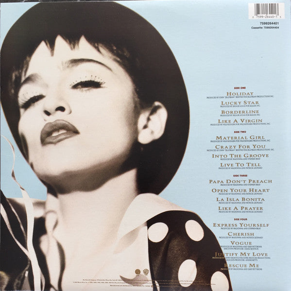 Madonna – The Immaculate Collection (2xLP) LP vinyl record, image 3 of 10