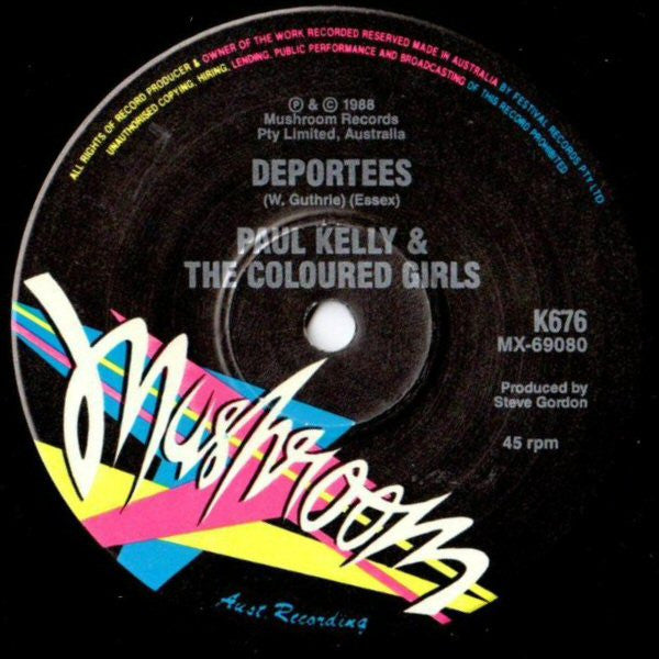 Paul Kelly & The Coloured Girls – Dumb Things (2x7") 7" vinyl record, image 7 of 9