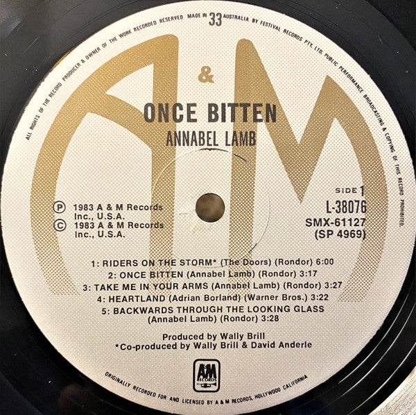 Annabel Lamb – Once Bitten LP vinyl record, image 5 of 6