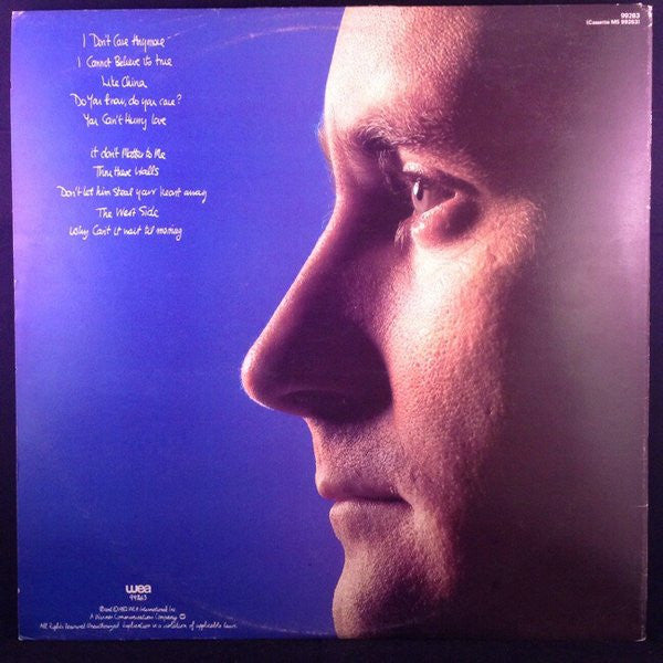Phil Collins – Hello, I Must Be Going! LP vinyl record, image 2 of 7