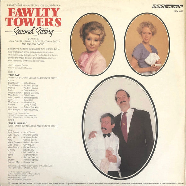 Fawlty Towers – Second Sitting LP vinyl record, image 2 of 4