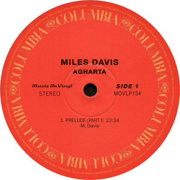 Miles Davis – Agharta (2xLP) LP vinyl record, image 4 of 10
