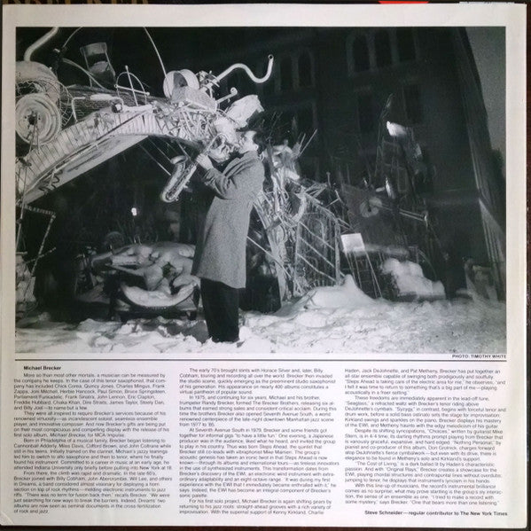 Michael Brecker – Michael Brecker LP vinyl record, image 6 of 7