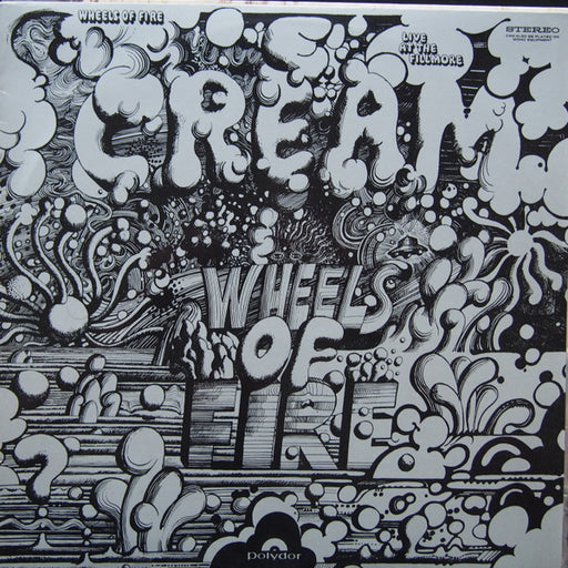 Cream – Wheels Of Fire - Live At The Fillmore LP vinyl record, image 1 of 4
