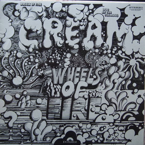 Cream – Wheels Of Fire - Live At The Fillmore LP vinyl record, image 1 of 4
