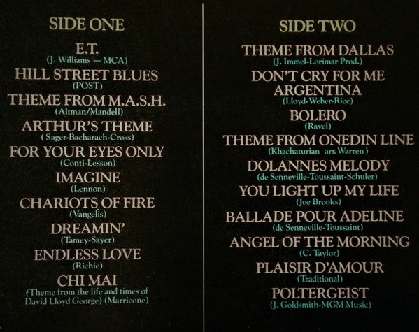 The Steve Gray Orchestra – Themes Volume One LP vinyl record, image 3 of 5