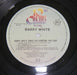 Barry White – Barry White Sings For Someone You Love LP vinyl record, image 4 of 4