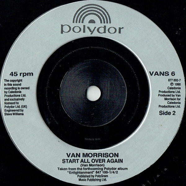 Van Morrison – Real Real Gone 7" vinyl record, image 4 of 4