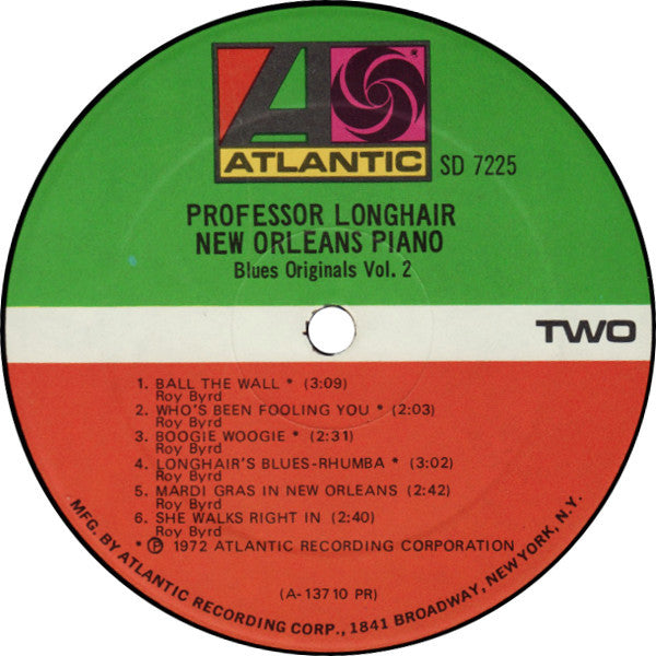Professor Longhair – New Orleans Piano LP vinyl record, image 7 of 10