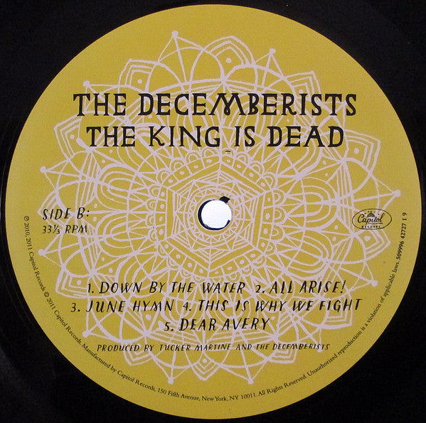 The Decemberists – The King Is Dead LP vinyl record, image 4 of 7