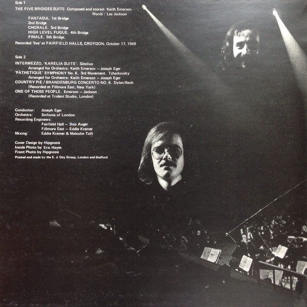 The Nice – Five Bridges LP vinyl record, image 2 of 8