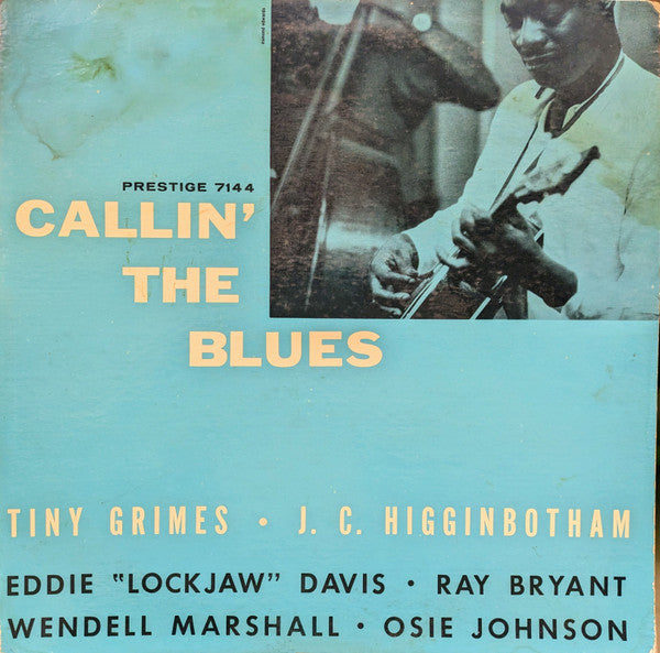 Tiny Grimes, J.C. Higginbotham – Callin' The Blues LP vinyl record, image 1 of 4