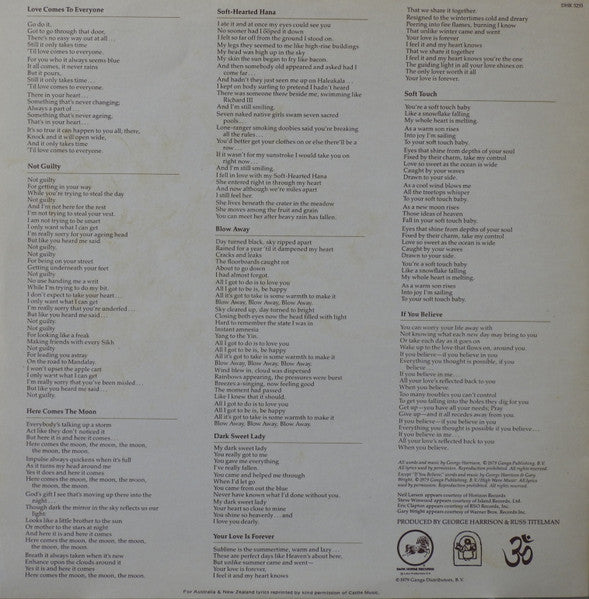 George Harrison – George Harrison LP vinyl record, image 3 of 6