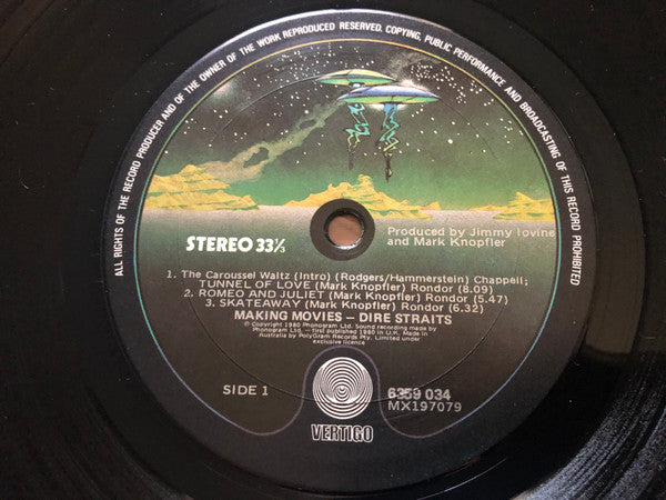 Dire Straits – Making Movies LP vinyl record, image 2 of 3