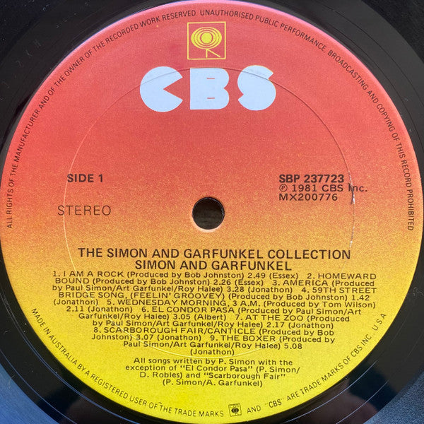 Simon & Garfunkel – The Simon And Garfunkel Collection LP vinyl record, image 3 of 6