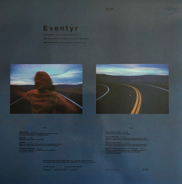 Jan Garbarek, Naná Vasconcelos, John Abercrombie – Eventyr LP vinyl record, image 2 of 4