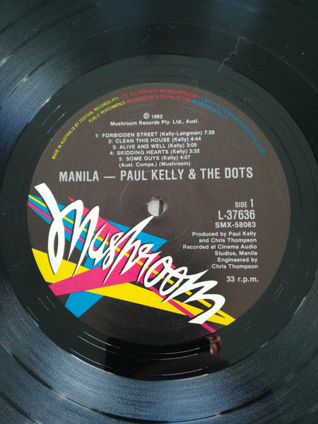 Paul Kelly And The Dots – Manila LP vinyl record, image 6 of 7