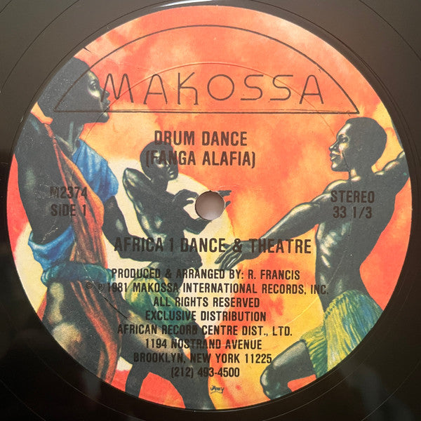 Africa 1 Dance & Theatre – Drum Dance LP vinyl record, image 3 of 4