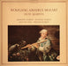 Wolfgang Amadeus Mozart, Barthold Kuijken, Sigiswald Kuijken, Lucy Van Dael, Wieland Kuijken – Flute Quartets LP vinyl record, image 1 of 6