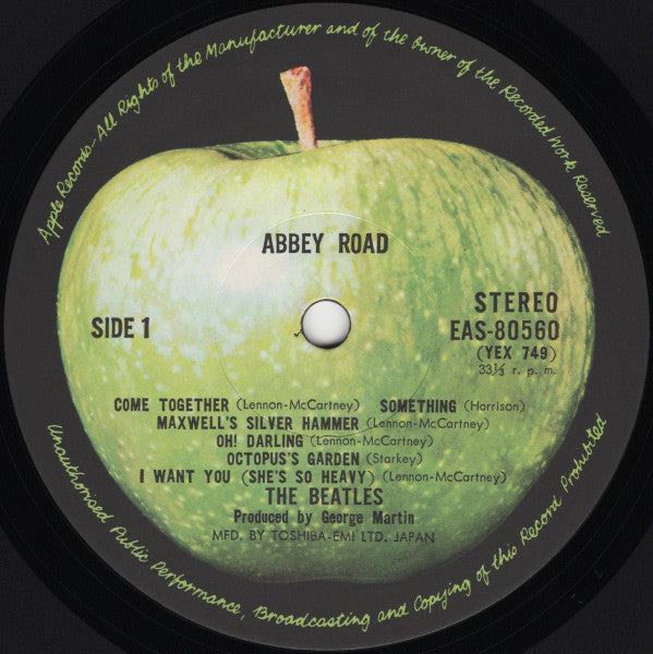 The Beatles, The Beatles – Abbey Road = アビイ・ロード LP vinyl record, image 3 of 8