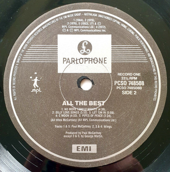 Paul McCartney – All The Best! (2xLP) LP vinyl record, image 6 of 10