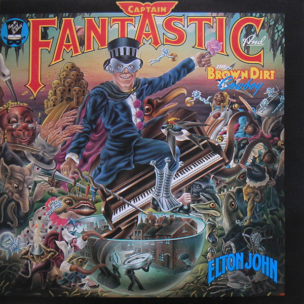 Elton John – Captain Fantastic And The Brown Dirt Cowboy LP vinyl record, image 1 of 10