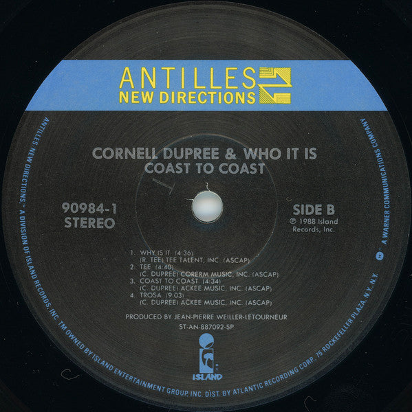 Cornell Dupree, Who It Is – Coast To Coast LP vinyl record, image 4 of 7