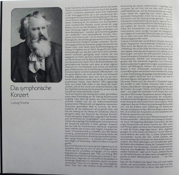 Johannes Brahms, Emil Gilels, Berliner Philharmoniker, Eugen Jochum – Die Klavierkonzerte • The Piano Concertos • Les Concertos Pour Piano (2xLP) LP vinyl record, image 10 of 10
