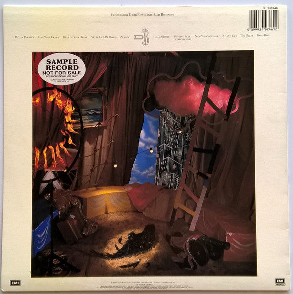 David Bowie – Never Let Me Down LP vinyl record, image 2 of 6