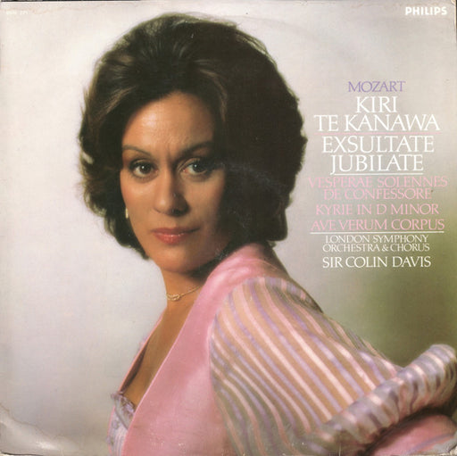 Wolfgang Amadeus Mozart, Kiri Te Kanawa, London Symphony Orchestra, London Symphony Chorus, Sir Colin Davis – Exsultate Jubilate / Vesperae Solennes De Confessore / Kyrie In D Minor / Ave Verum Corpus